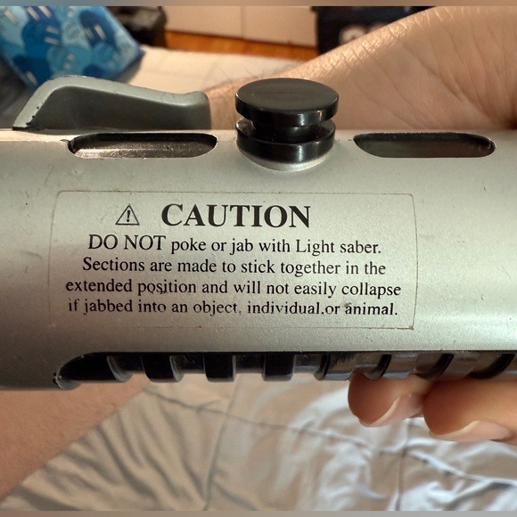 HASBRO Vintage Star Wars Lightsaber Blue Lucasfilm 1999 Light Saber Retractable - Picture 10 of 10